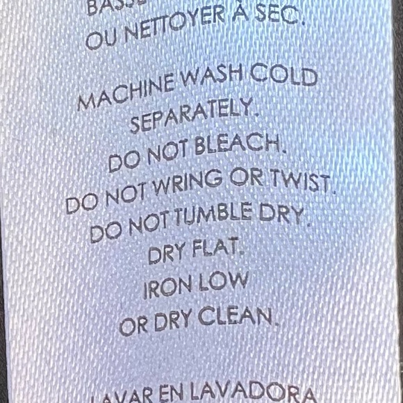 Badgley Mischka black ruffle short sleeve bowtie sash layered lined flowy blouse - Picture 11 of 15